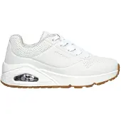 SKECHERS Uno - Stand On Air Sneakers Laag - wit - Maat 36