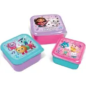 Stor - 3 Pcs. Snack Boxes Set - Gabby's Dollhouse