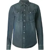 G-Star Langarmshirt "Slim Western Hemd"
