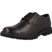 Clarks Herren Berwick Schnürschuhe Brown Leather
