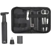 Lentz Reise-Set mit Etui - Trimmer & Pflege Set für unterwegs