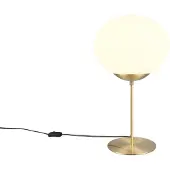 TRIO -Leuchten Tischleuchte FOMENTO DH 30x52 cm gold Tischlampe