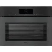 Miele DGC 7840 HCX Pro Griffloser Kompakt-Dampfbackofen 12305560, Obsidianschwarz matt