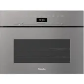 Miele DGC 7440 HCX Pro Griffloser Kompakt-Dampfbackofen 12099950, Graphitgrau