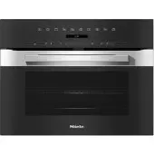 Miele H 7240 BM Kompakt-Backofen mit Mikrowelle 11104060, Edelstahl/CleanSteel