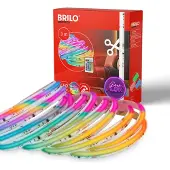 Briloner LEUCHTEN LED-Streifen "COB Stripes", bunt (weiß, neutral), Gesamtlänge 3m, Lichterketten, LED-Streifen