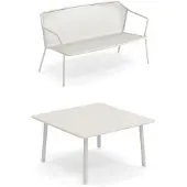 Emu Darwin Gartenlounge-Set 2-teilig weiß