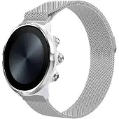 IMoshion Magnetisches Milanaise Armband - Universelle 24 mm Anschluss - Silber