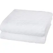 Ross Uni-Walk Handtücher Harmony Farbfond Handtuch 50x100 cm | weiss - weiß