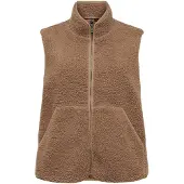 Vero Moda Teddyfell Jacke in Fossil | Gr.: 50