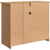 vidaXL Mikrowellen-Sideboard PANAMA Honigwachs 99,5 x 44 x 86,5 cm