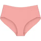 Triumph Klassischer Damenslip mit hoher Taille Smart Natural 10211539 Rosa