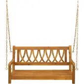 vidaXL Gartenschaukelbank 2 -Seater 110 x 56 x 58 cm Massivholz Akazie