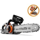 FUXTEC Akku Kettensäge FX-E1KS20 - 20V | Schwertlänge 25 cm | 3,4 Kg | 5m/s | 40 Treibglieder | ohne Akku | ohne Ladegerät