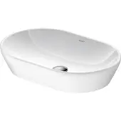 Duravit 2372600070 Aufsatzbecken D-Neo 600mm, oval weiß,