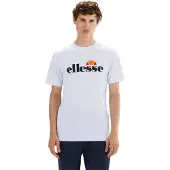 Ellesse Herren Prado 2 Großes Logo T Shirt Weiß