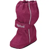 Playshoes 194002, Booties, Schneeschuhe, Uni, Baby (0 - 2 Jahre), beere, Einfarbig