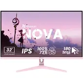 AROZZI Nova 32" Gaming Monitor - QHD IPS - 180Hz - Rosa