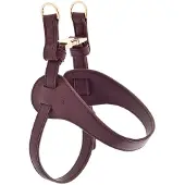 Ferribiella Verstellbares Leder Hundegeschirr Komfort - Bordeaux / M