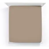 Bella Donna Topper Spannbetttuch La Piccola 90x200 cm | muskat - braun