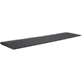 Sport-Thieme Sportboden "Connect", Randstück, Pure Black, 100x25x2 cm