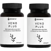 Essenz Veno Plus Kapseln – Pflanzlicher Komplex mit rotem Weinlaub & Rutin 2x60 St