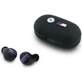 BMW Headphones Bluetooth TWS Metal Logo ENC black