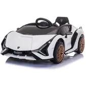 TPFLiving TPFLivingElektro-Kinderauto Lamborghini Sian weiß