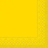 Mank Tissue Serviette Gelb, 20 x 20 cm, 300 Stück -