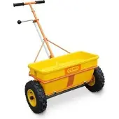 Cemo Streuwagen Kastenstreuer KS 35-E, 35 Liter, 60 cm Streubreite, Auf-/Zu-Funktion per Hebel