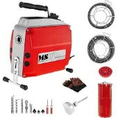 MSW Elektrischer Rohrschieber, Rohrdurchmesser 20 - 150 mm POWER DRAIN CLEAN 2.3E + Zubehör