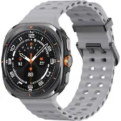 IMoshion Ocean Silikonarmband für Samsung Galaxy Watch Ultra 2 (2026) / Ultra (2024/2025) - Brown Gray