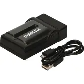 Duracell Ladegerät mit USB Kabel für DR9695/NP-FM500H