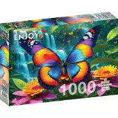 Enjoy Puzzle Puzzle Schmetterling im Wald 1000 Teile
