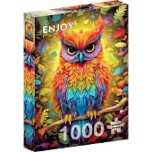 Enjoy Puzzle Puzzle mit 1000 Teilen Enjoy – Herbstliche Eule