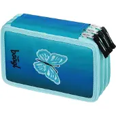 Baagl Etui Vlinder 3-Reißverschlüsse