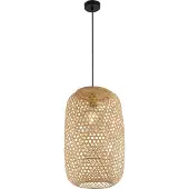 Globo Lighting |Hängeleuchte Bambus naturfarben, 1x E27