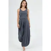 Busem Falten-Modal-Jumpsuit