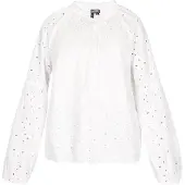 Dreimaster Bluse Frauen Weiß