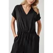 Hiccups for Kids Hose-Overall mit weitem Bein und V-Ausschnitt