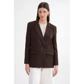 MixRay Langärmliger, knöpfbarer Blazer
