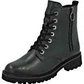 Remonte Schnürstiefelette Blockabsatz, Stiefelette, Schnürboots, im modischen Used Look