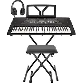 Gear4Music K3 Keyboard mit 61 Tasten von Komplettpaket