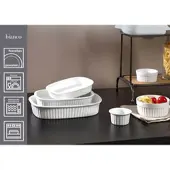 Ritzenhoff & Breker Bianco Auflaufformen-Set Rund 8-teilig