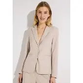 More & more taillierter Businessblazer in beige | Gr.: 32