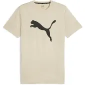 Puma Train Fav Heather Cat Tee Putty Heather Putty Heather Xl