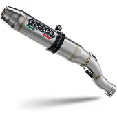 Gpr Exclusive Deeptone Inox Kawasaki Z250 13-16 Homologierter Slip On Schalldämpfer