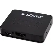 Savio CL-93, HDMI, 3840 x 2160 Pixel, Schwarz, 3840 x 2160