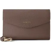 Lazarotti Clutch "Bologna Leather Clutch Umhängetasche Leder 23 cm"