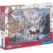 Clementoni Puzzle Vorbereitungen fü r Weihnachten 1000 Teile